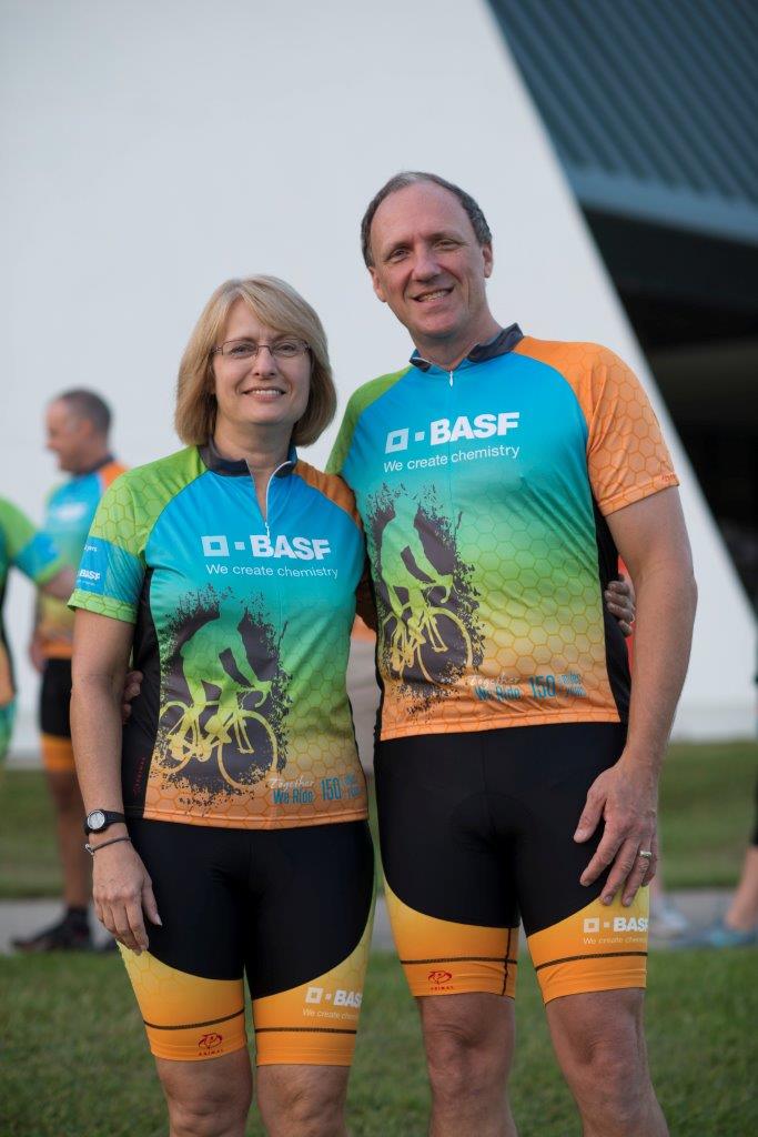 BASF Bike MS Team Members of Dat's How We Roll, 2015