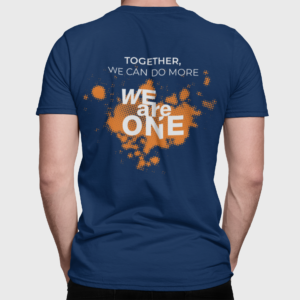 we are one branded shirt design