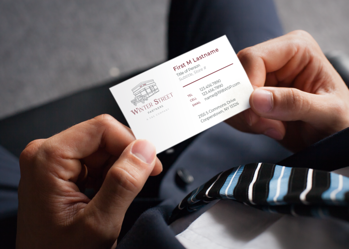 corporate identity for a newly formed investment company