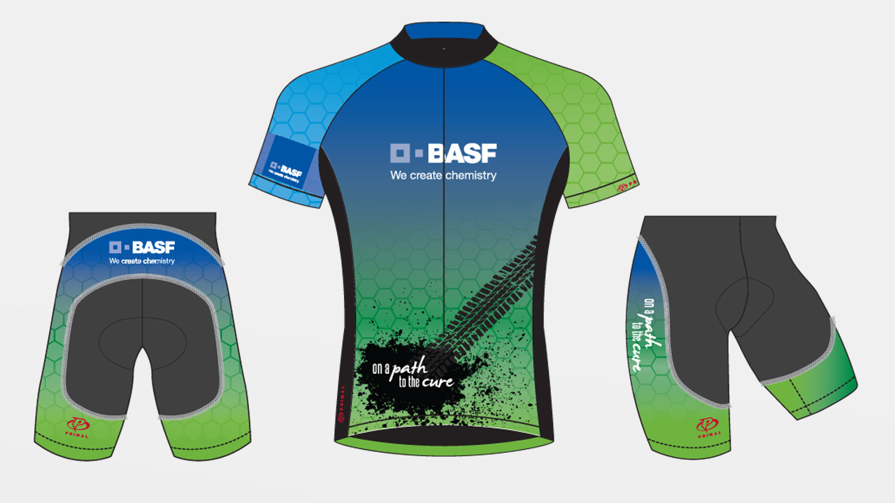 concept for BASF Bike MS Team Kit, 2016