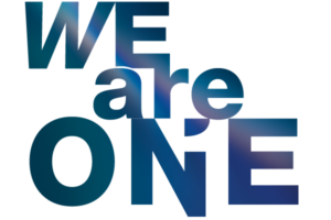 custom logo for we are one internal campaign